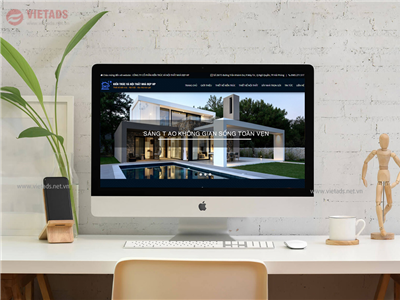Thiết kế website Công ty Cổ phần Kiến trúc và Nội thất Nhà đẹp HP