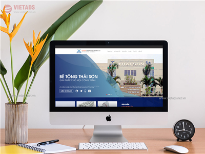 Thiết kế website Công ty Cổ Phần Thương mại Xây dựng Thái Sơn