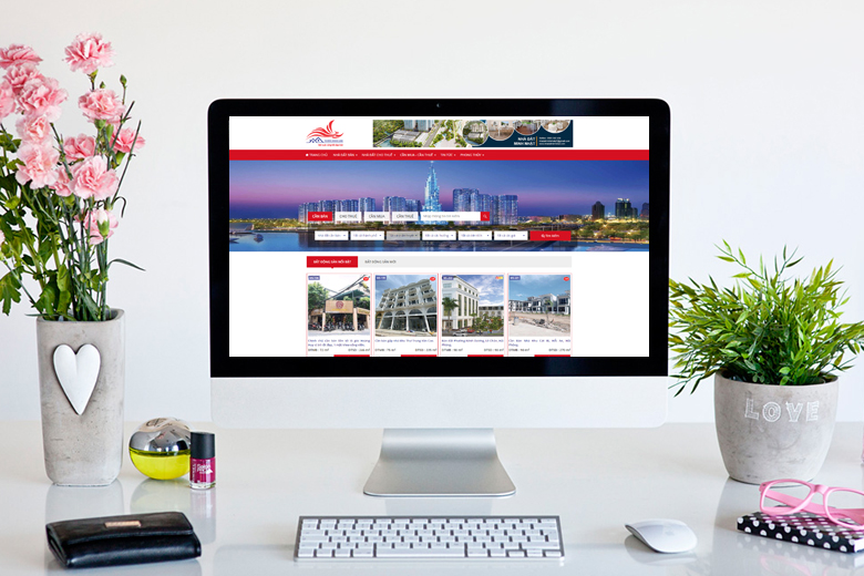 Thiết kế website đăng tin bất động sản giao diện đẹp mắt, chuyên nghiệp