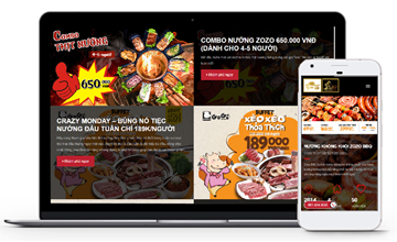 Thiết kế website nhà hàng chuẩn SEO thu hút hàng ngàn thực khách
