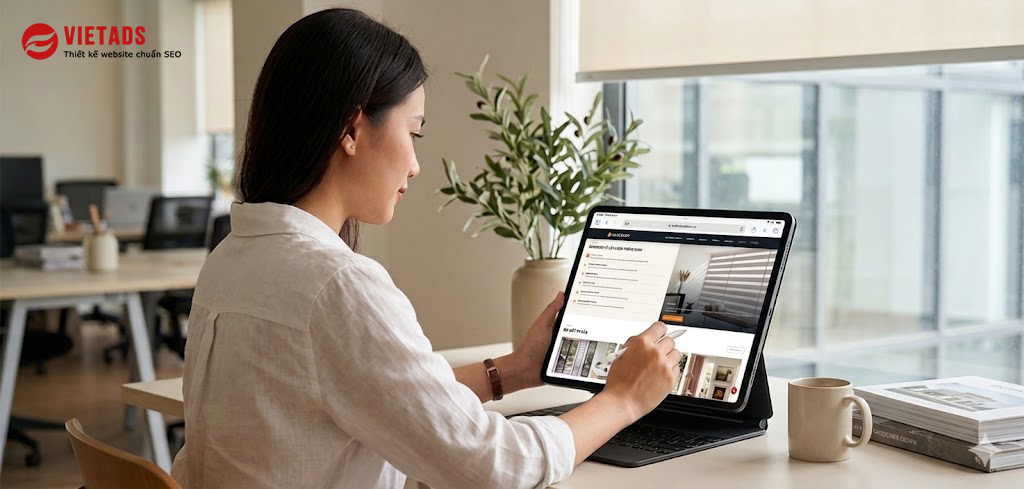 Thiết kế website rèm cửa đẹp, cao cấp cho thương hiệu ZENDECOR