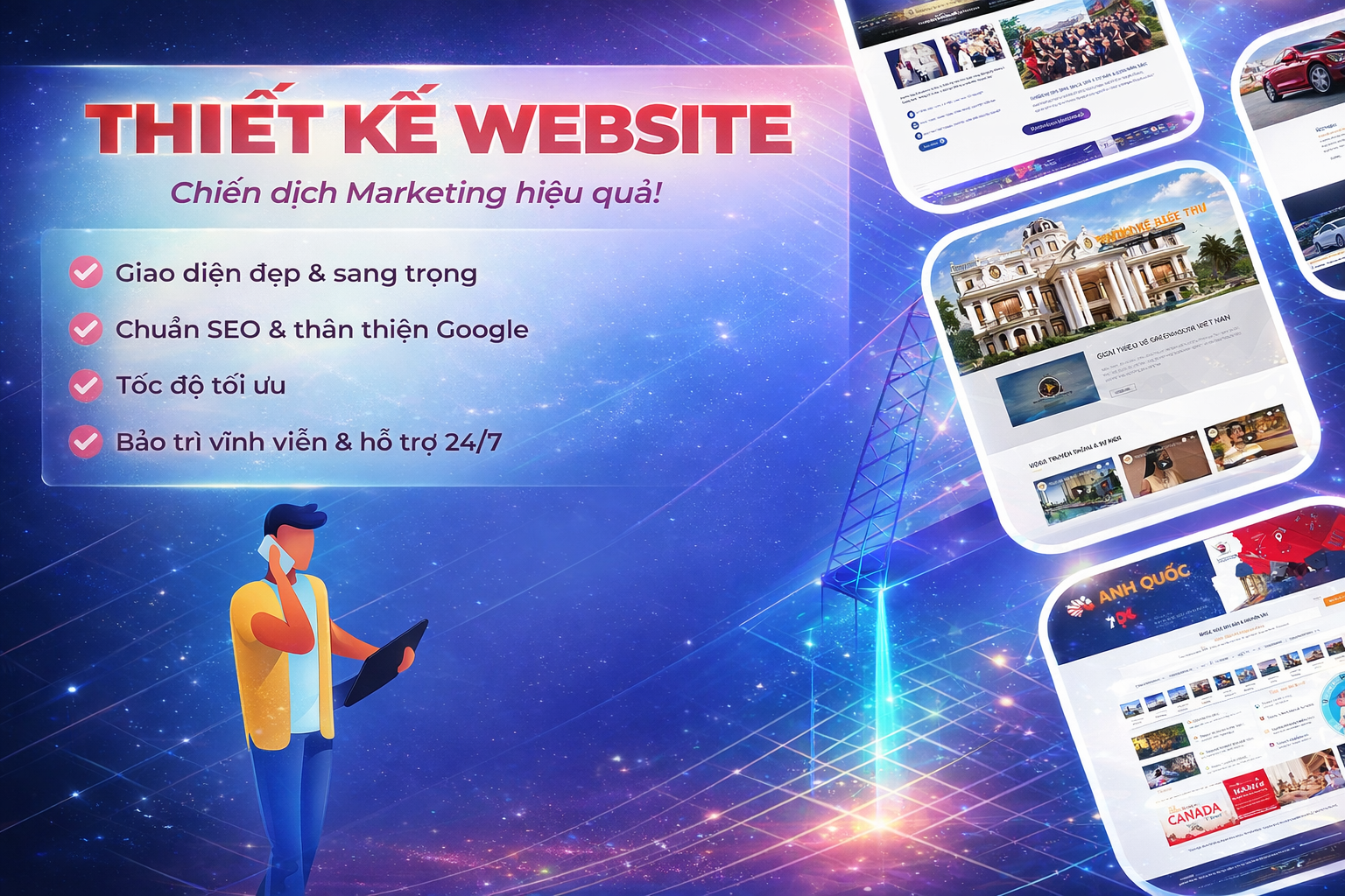 Đơn Vị Thiết Kế Website Hải Phòng Chuyên Nghiệp, Uy Tín – VIETADS Dẫn Đầu Xu Hướng