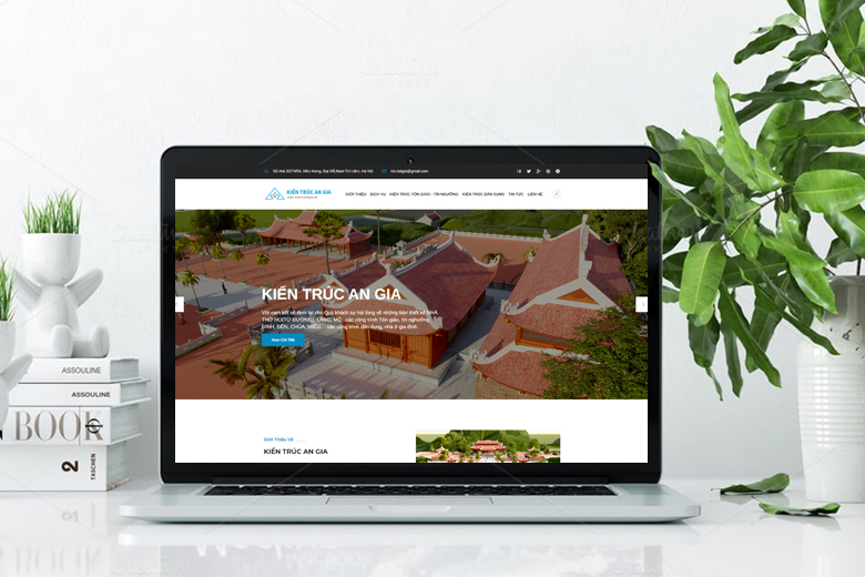 Thiết kế website xây dựng, kiến trúc chuyên nghiệp tại Hà Nội, GIẢM NGAY 40%
